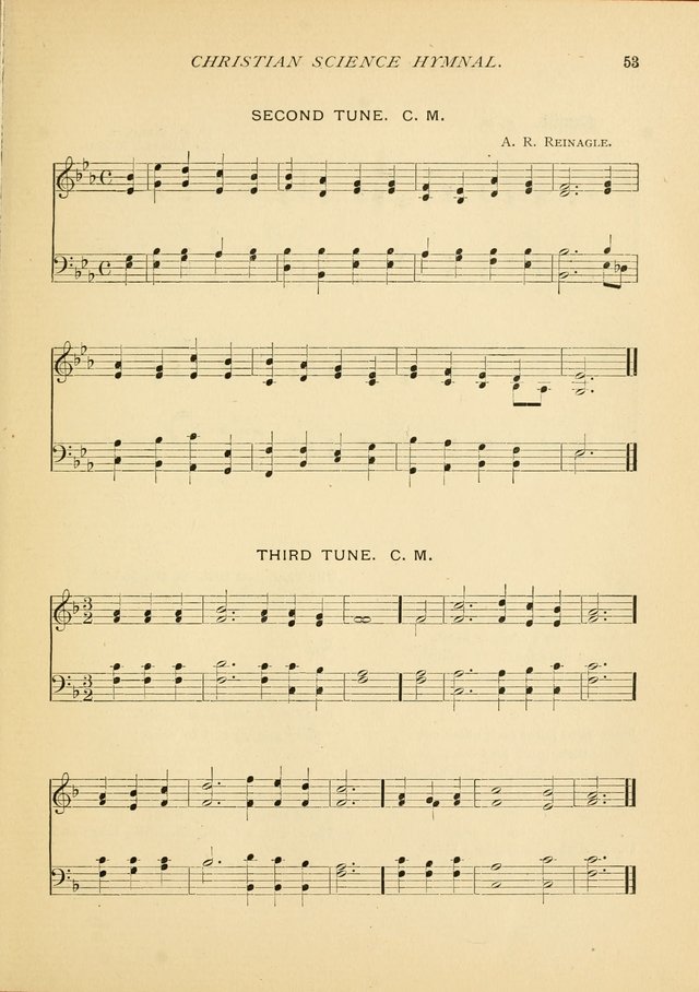 Christian Science Hymnal: a selection of spiritual songs page 53