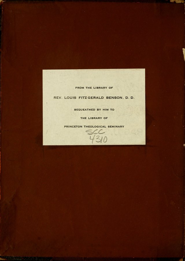 Christian Science Hymnal: a selection of spiritual songs page ii