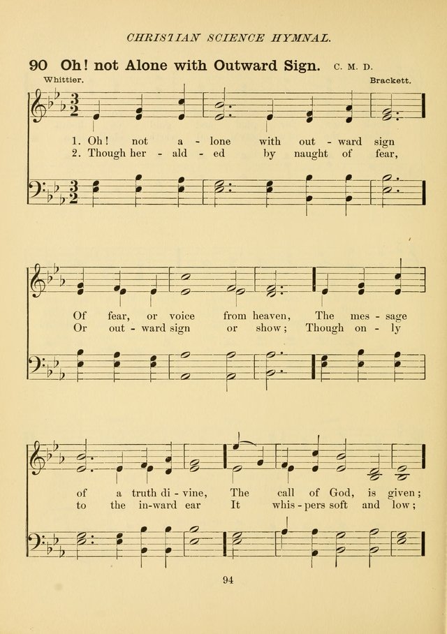 Christian Science Hymnal: a selection of spiritual songs page 103