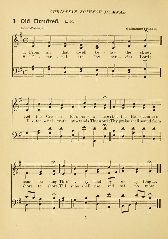 Christian Science Hymnal: a selection of spiritual songs page 11