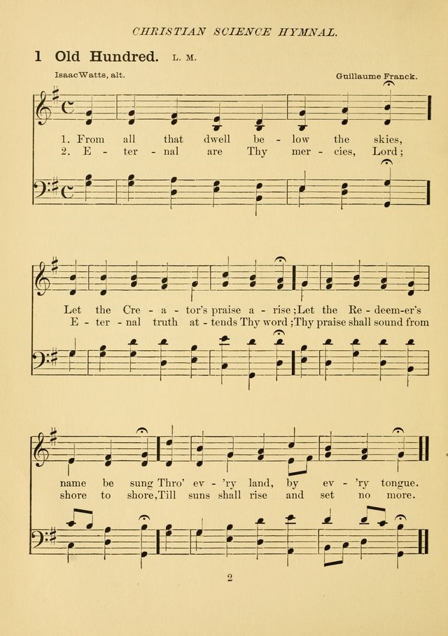 Christian Science Hymnal: a selection of spiritual songs page 11
