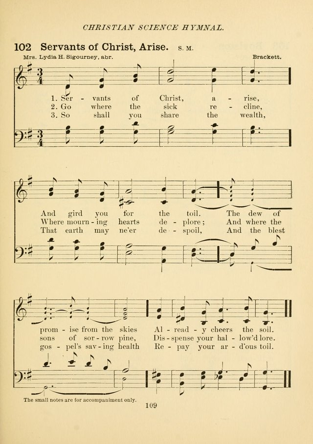 Christian Science Hymnal: a selection of spiritual songs page 118