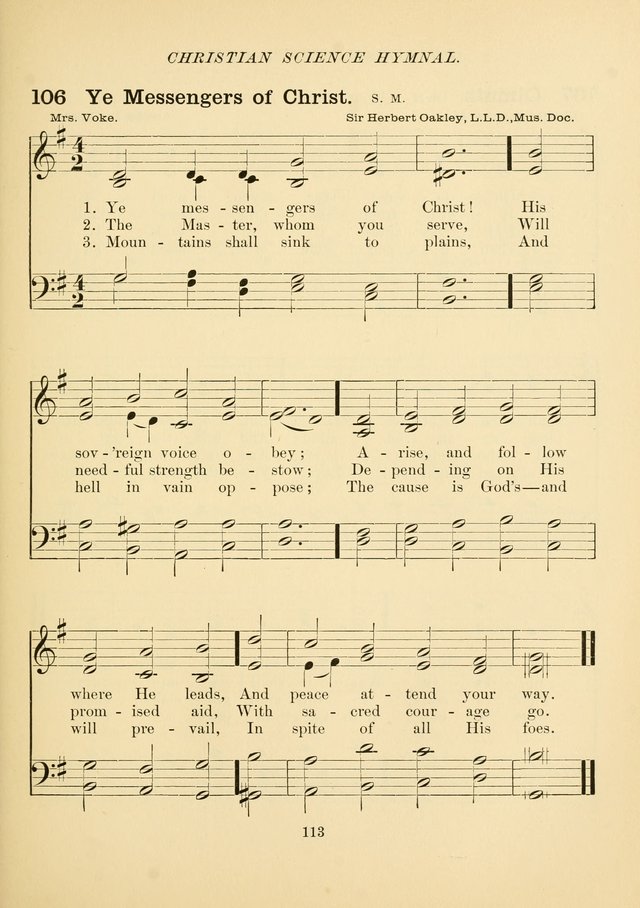 Christian Science Hymnal: a selection of spiritual songs page 122