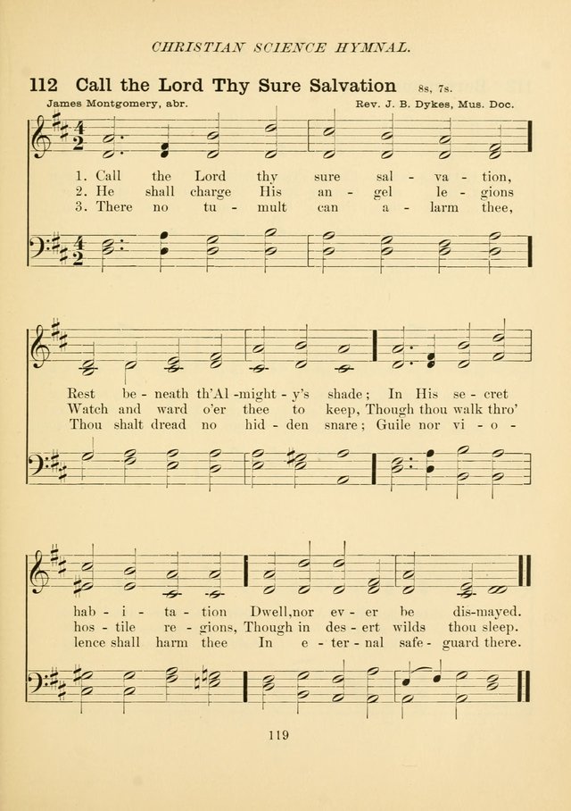 Christian Science Hymnal: a selection of spiritual songs page 128