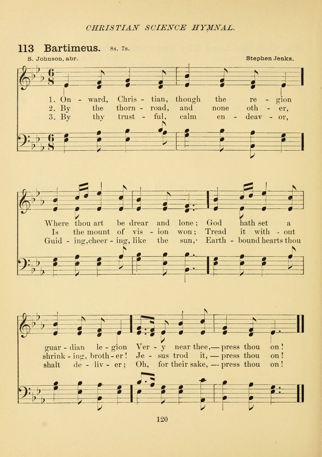 Christian Science Hymnal: a selection of spiritual songs page 129