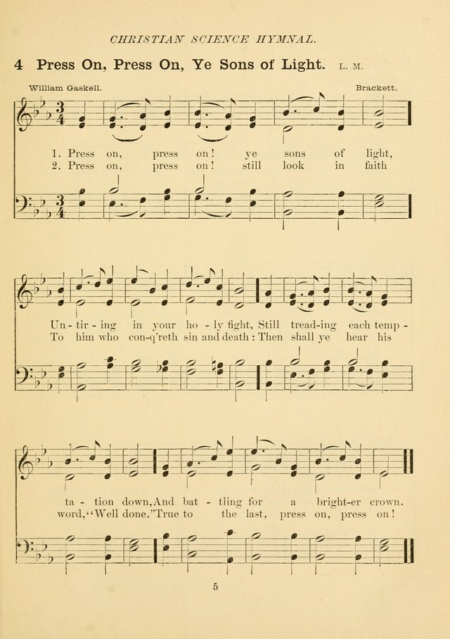 Christian Science Hymnal: a selection of spiritual songs page 14