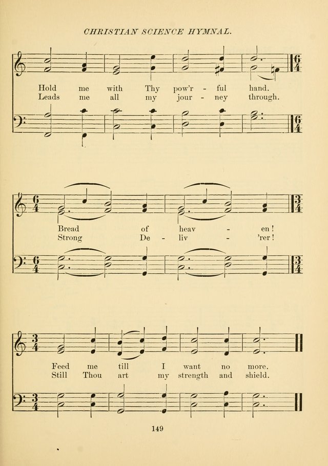 Christian Science Hymnal: a selection of spiritual songs page 158