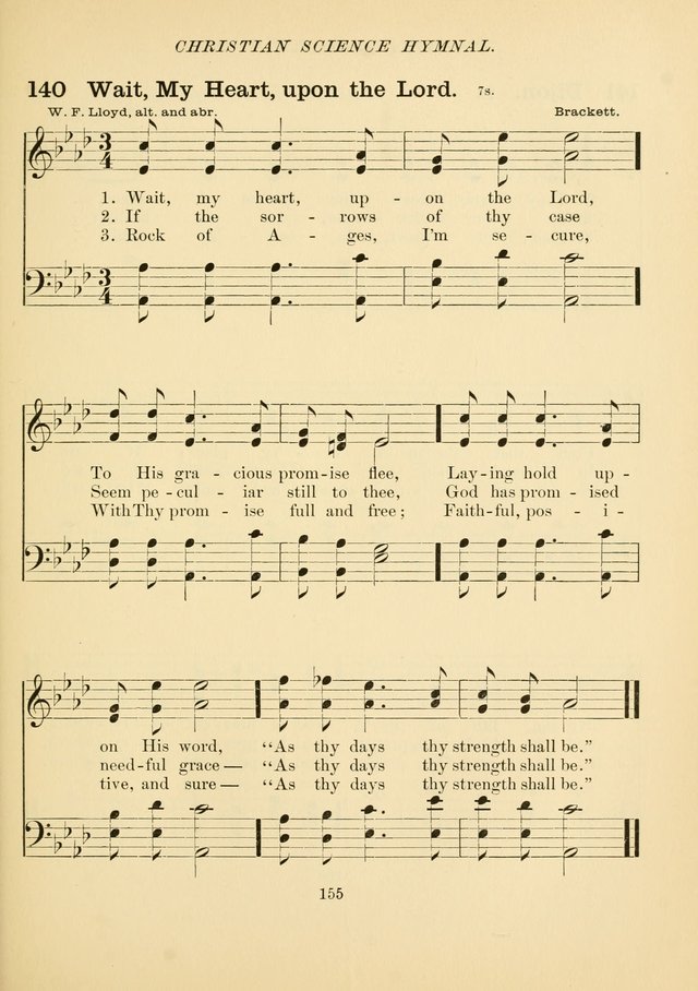 Christian Science Hymnal: a selection of spiritual songs page 164