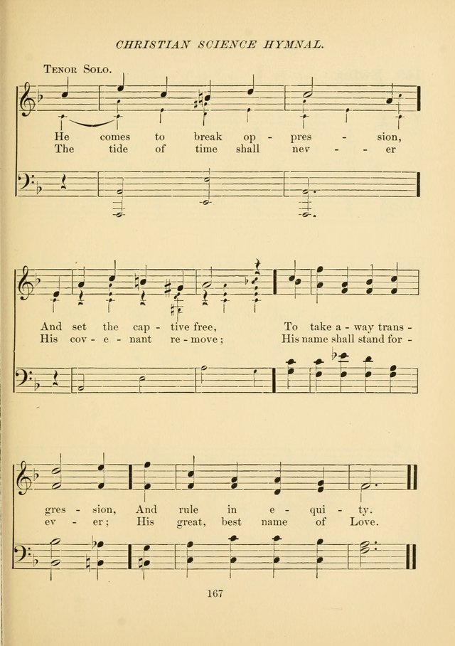 Christian Science Hymnal: a selection of spiritual songs page 176