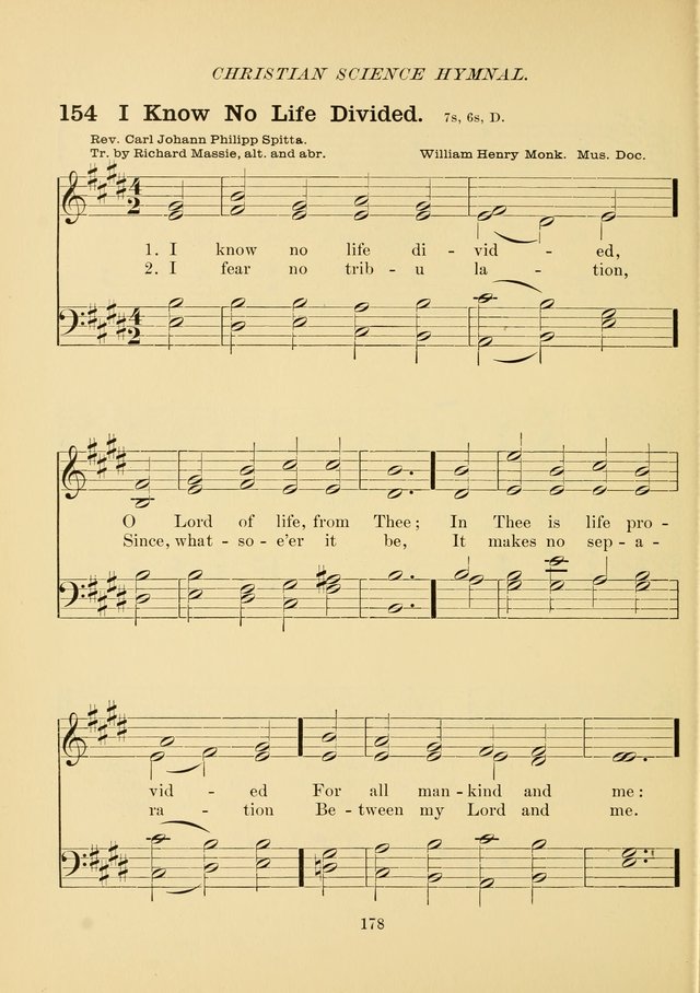 Christian Science Hymnal: a selection of spiritual songs page 187