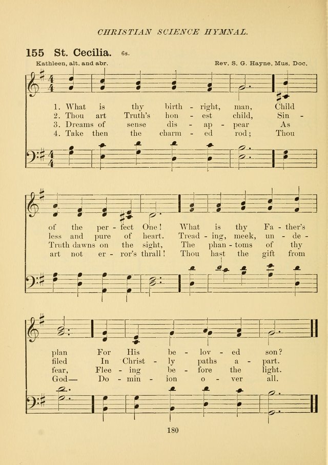 Christian Science Hymnal: a selection of spiritual songs page 189