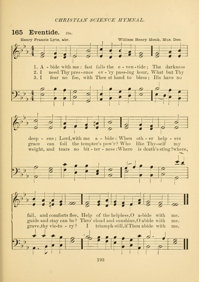 Christian Science Hymnal: a selection of spiritual songs page 202