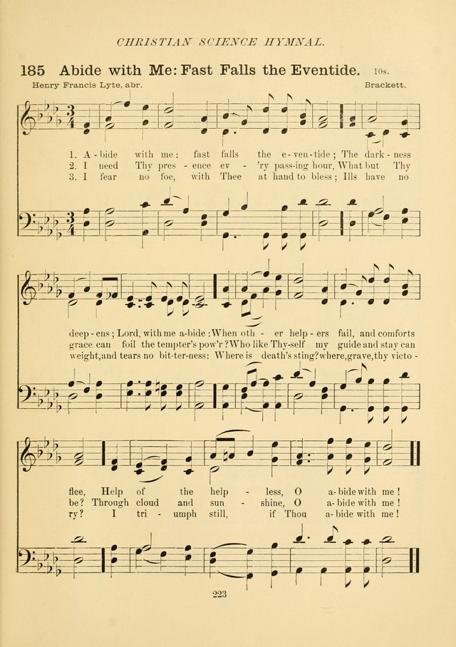 Christian Science Hymnal: a selection of spiritual songs page 232