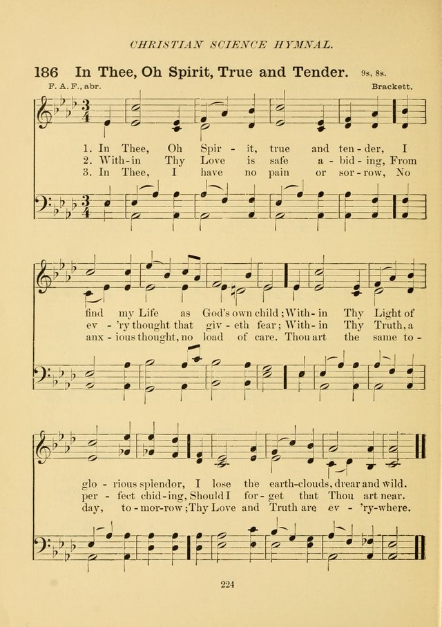 Christian Science Hymnal: a selection of spiritual songs page 233