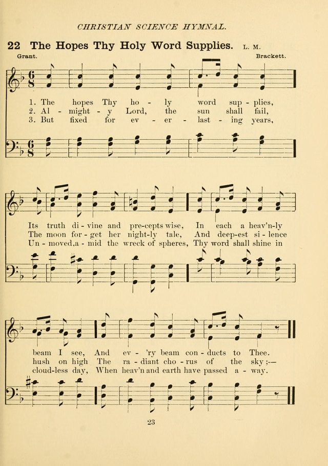 Christian Science Hymnal: a selection of spiritual songs page 32