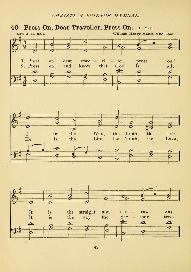Christian Science Hymnal: a selection of spiritual songs page 51