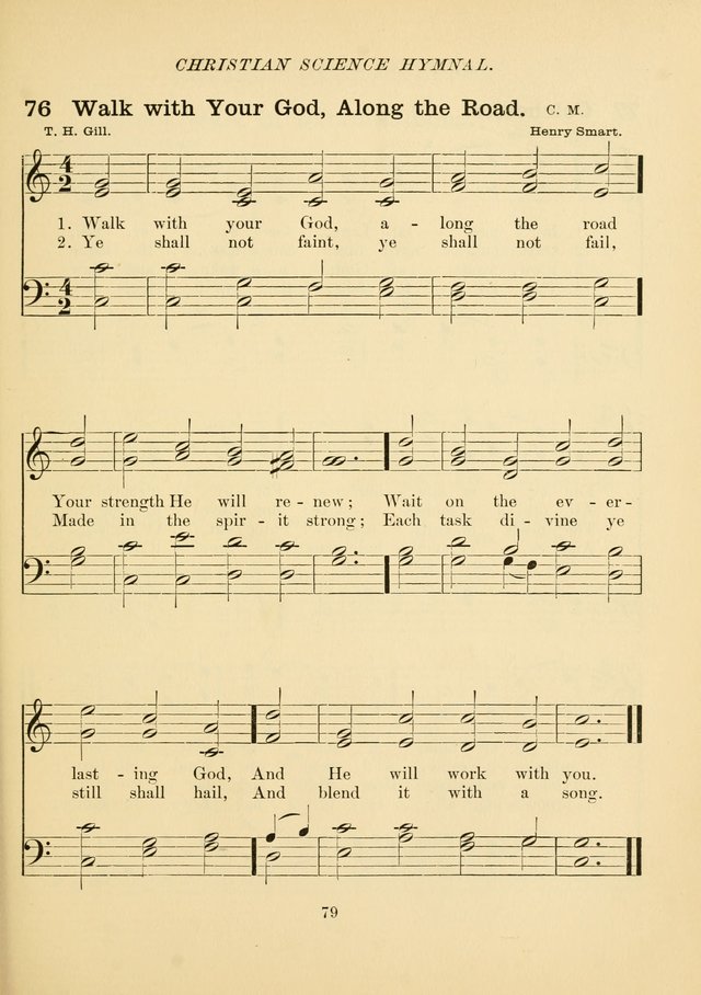 Christian Science Hymnal: a selection of spiritual songs page 88