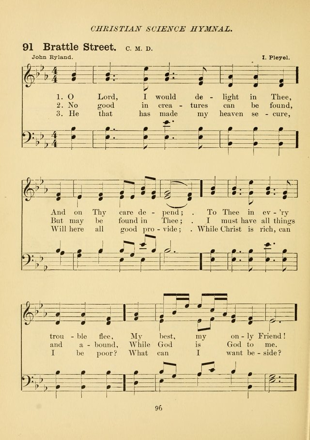 Christian Science Hymnal page 105