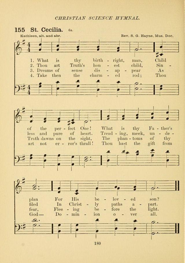 Christian Science Hymnal page 189