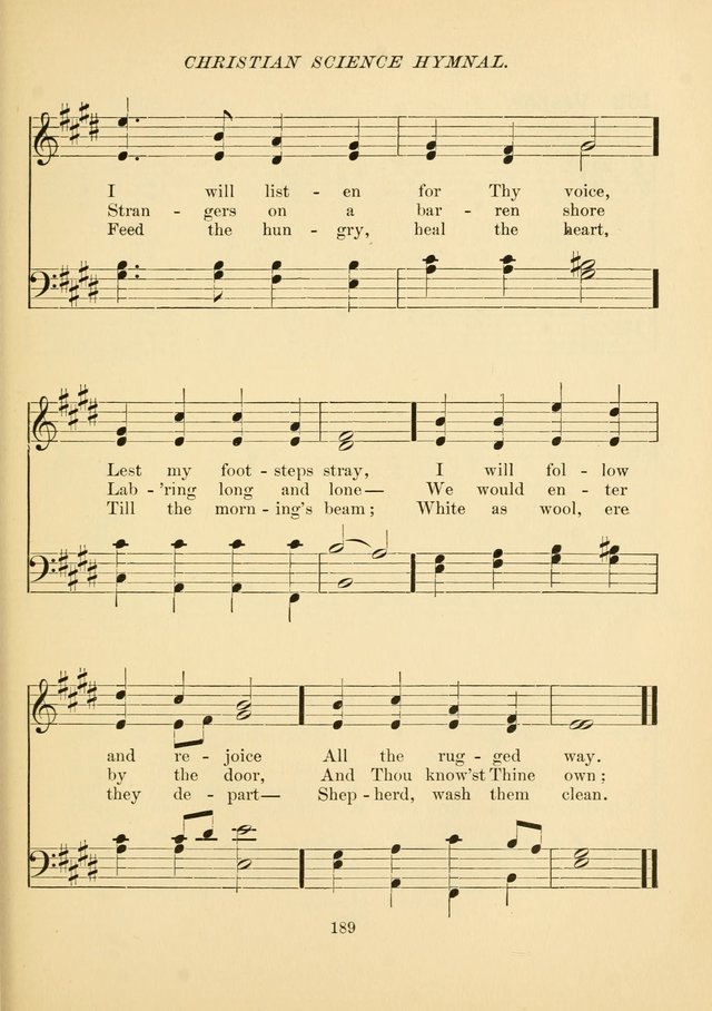 Christian Science Hymnal page 198