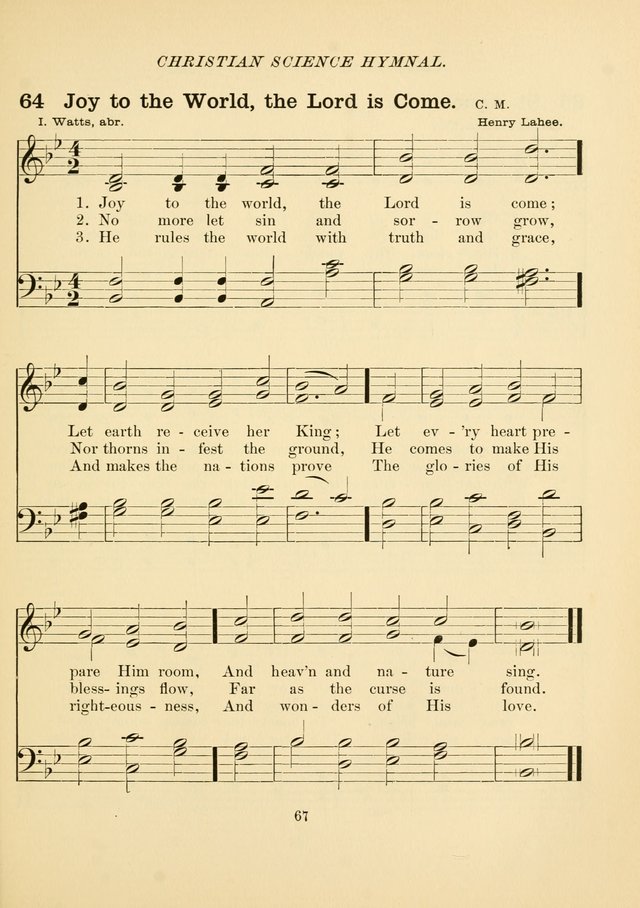Christian Science Hymnal page 76