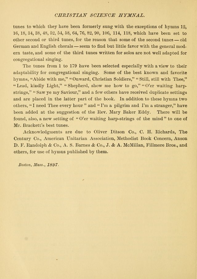 Christian Science Hymnal page 9
