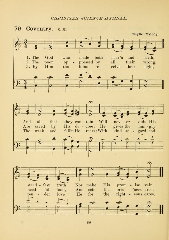 Christian Science Hymnal page 91