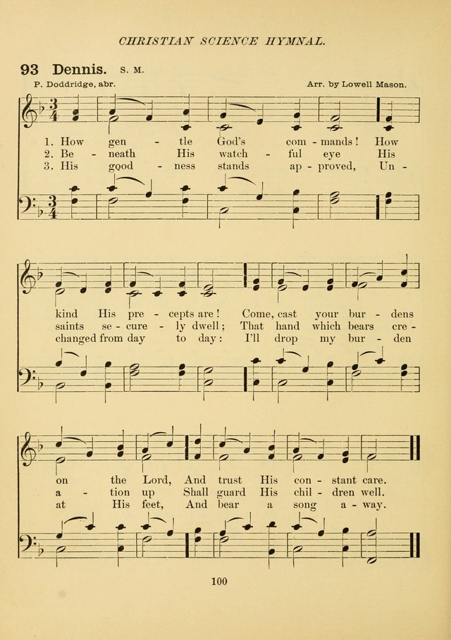 Christian Science Hymnal page 109