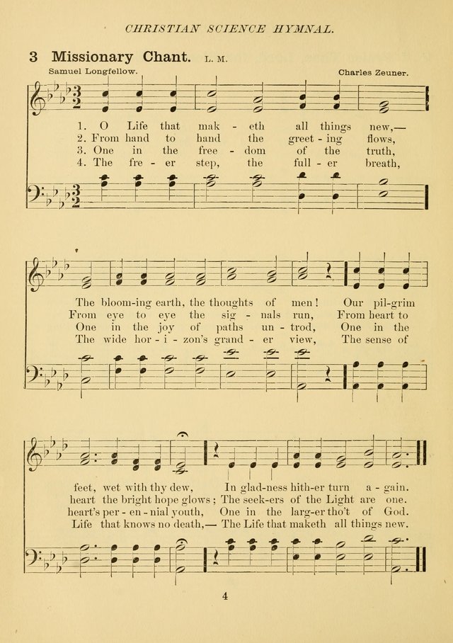 Christian Science Hymnal page 13