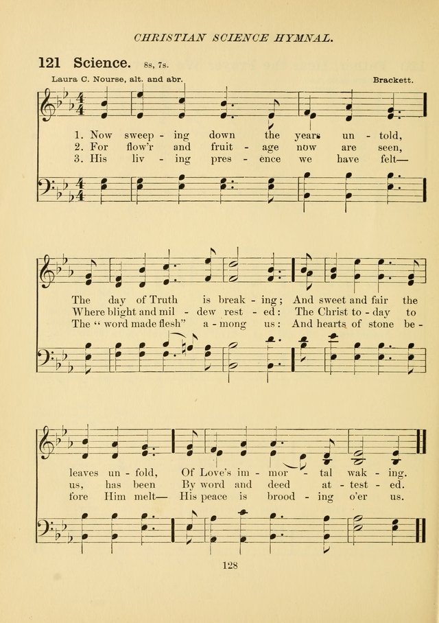 Christian Science Hymnal page 137