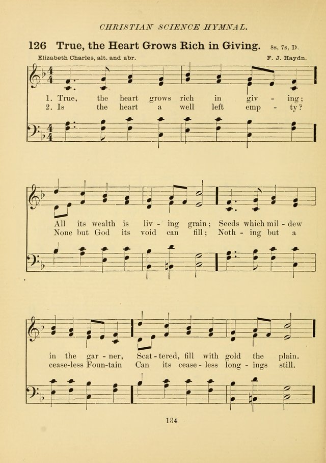 Christian Science Hymnal page 143