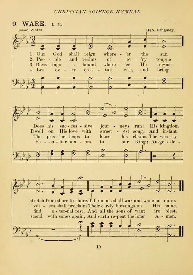 Christian Science Hymnal page 19