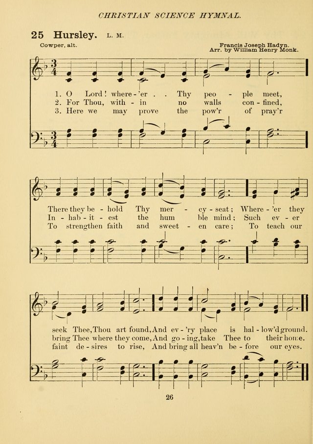 Christian Science Hymnal page 35