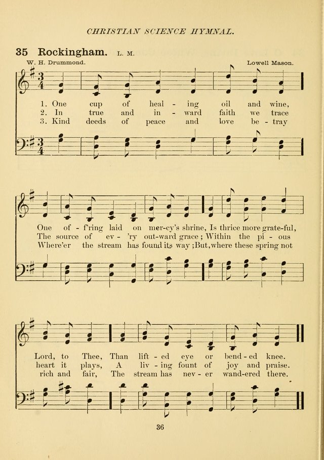 Christian Science Hymnal page 45