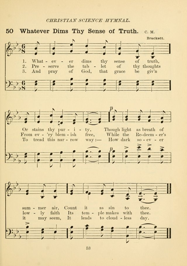 Christian Science Hymnal page 62