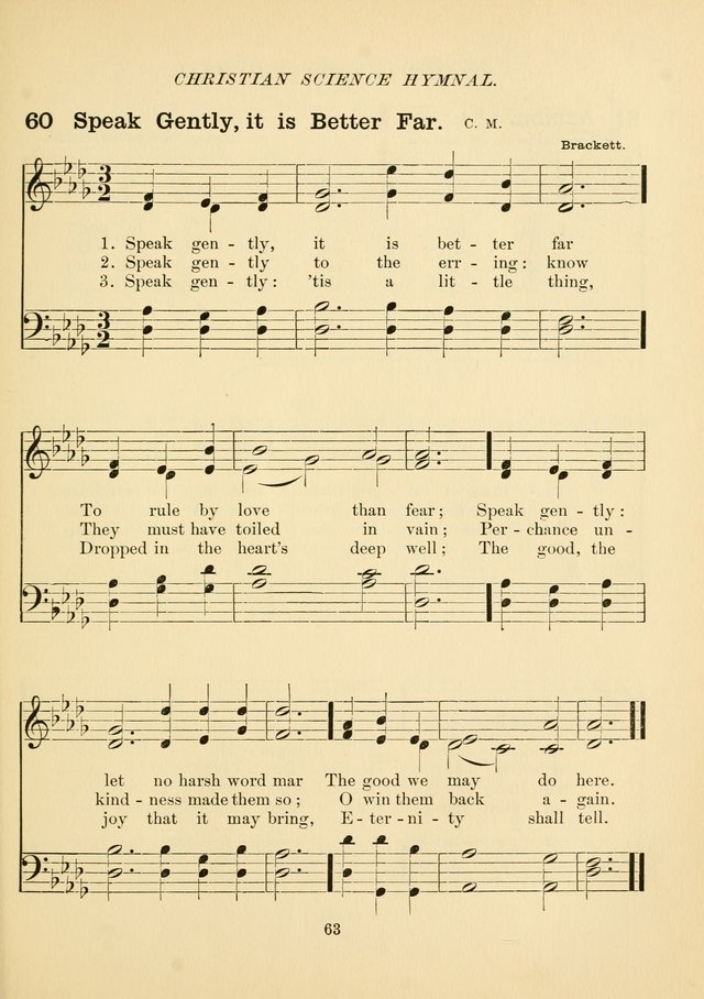 Christian Science Hymnal page 72