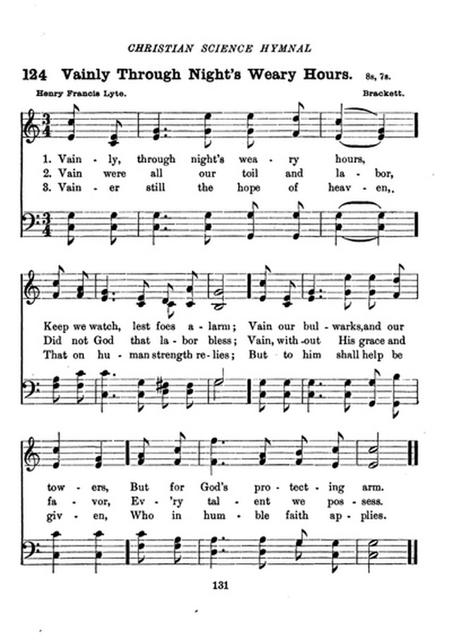 Christian Science Hymnal page 131