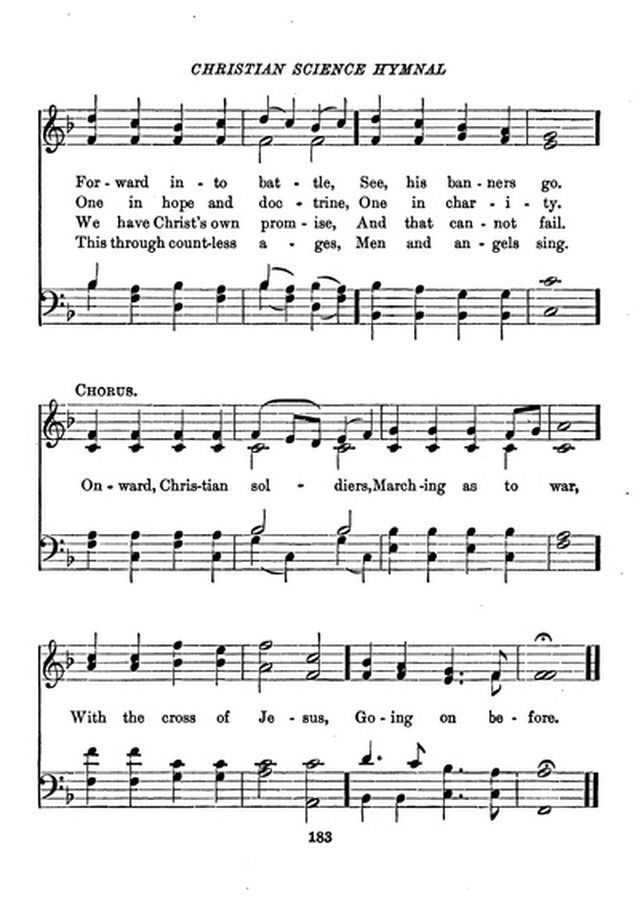 Christian Science Hymnal page 183
