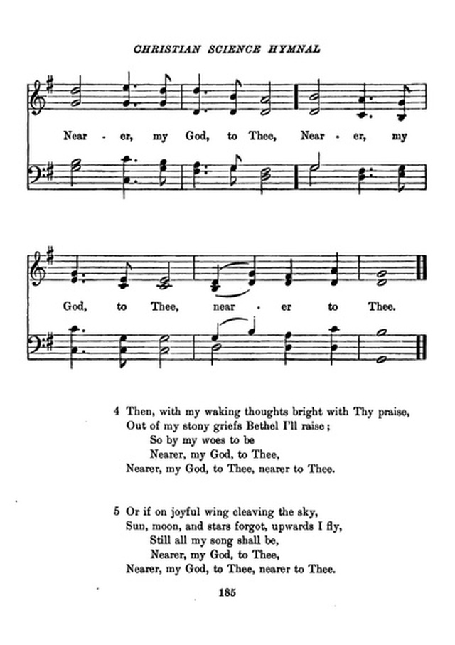 Christian Science Hymnal page 185