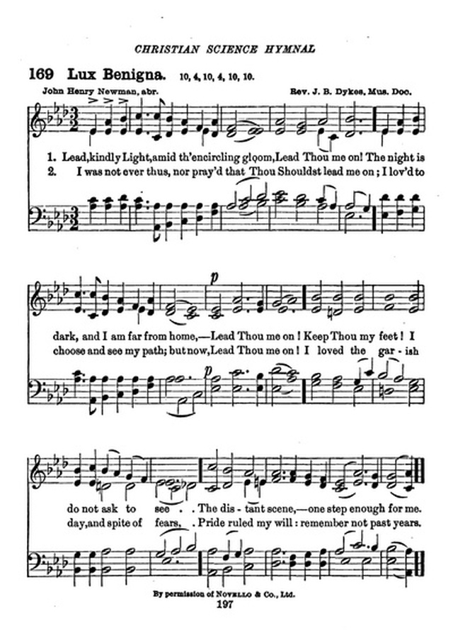 Christian Science Hymnal page 197