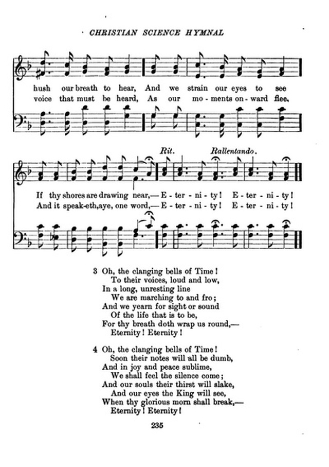 Christian Science Hymnal page 235