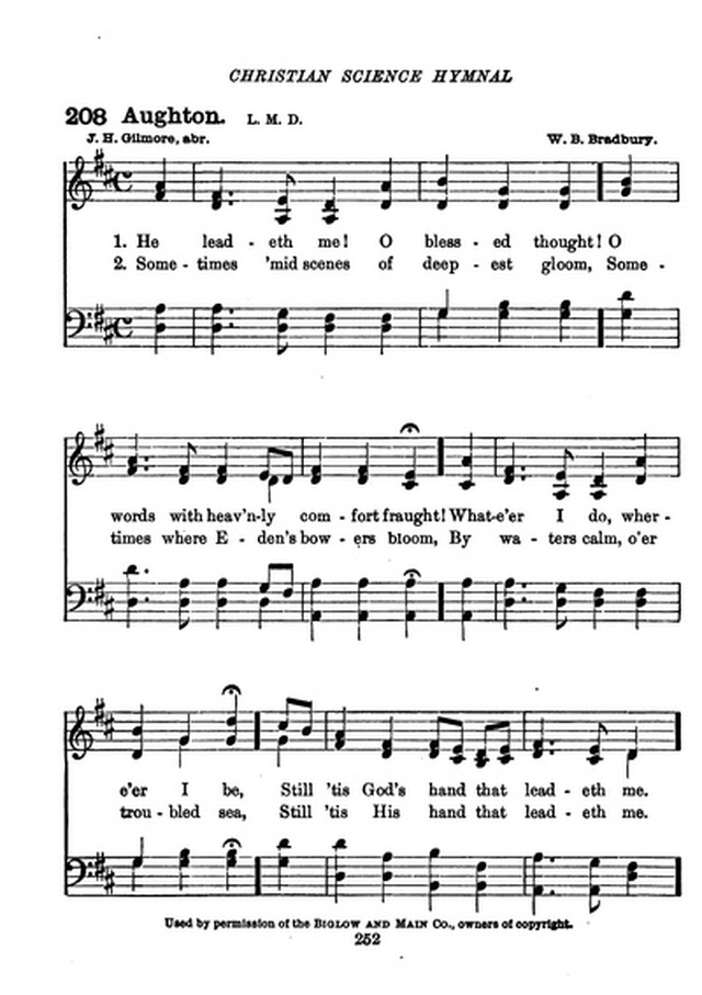 Christian Science Hymnal page 252