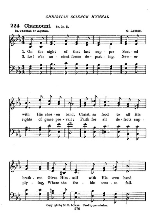 Christian Science Hymnal page 270
