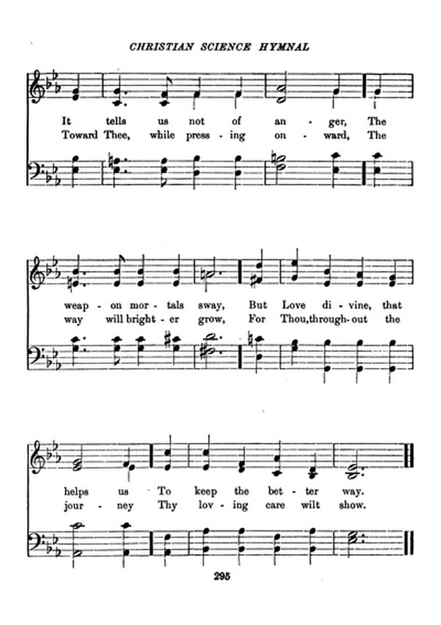 Christian Science Hymnal page 295