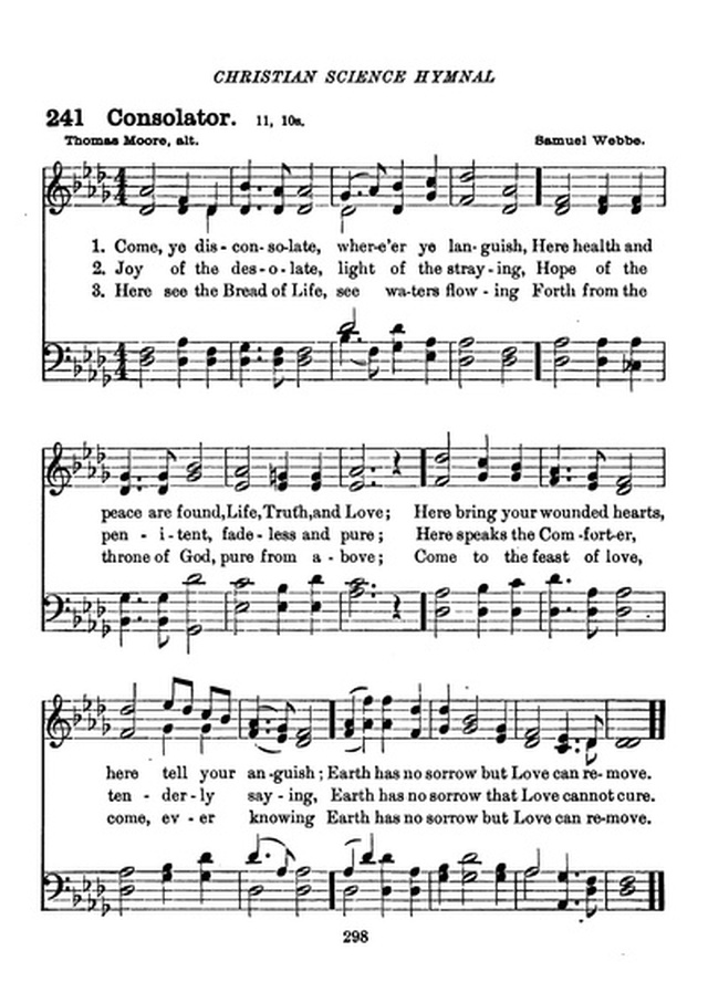 Christian Science Hymnal page 298