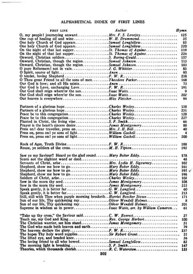 Christian Science Hymnal page 302