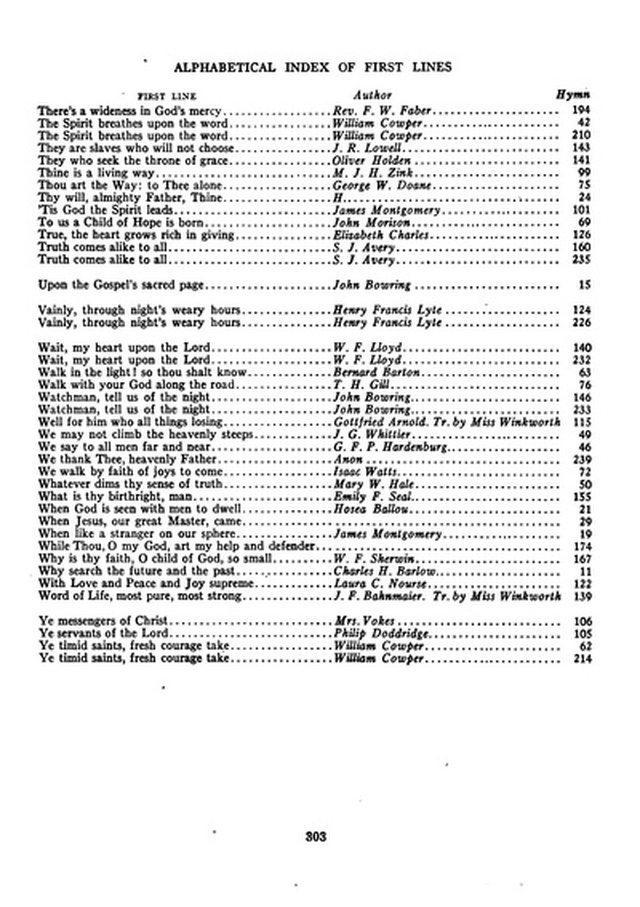 Christian Science Hymnal page 303