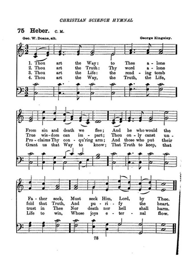 Christian Science Hymnal page 78