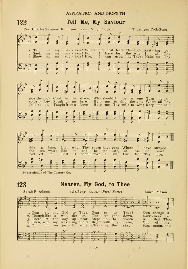 The Church School Hymnal page 106