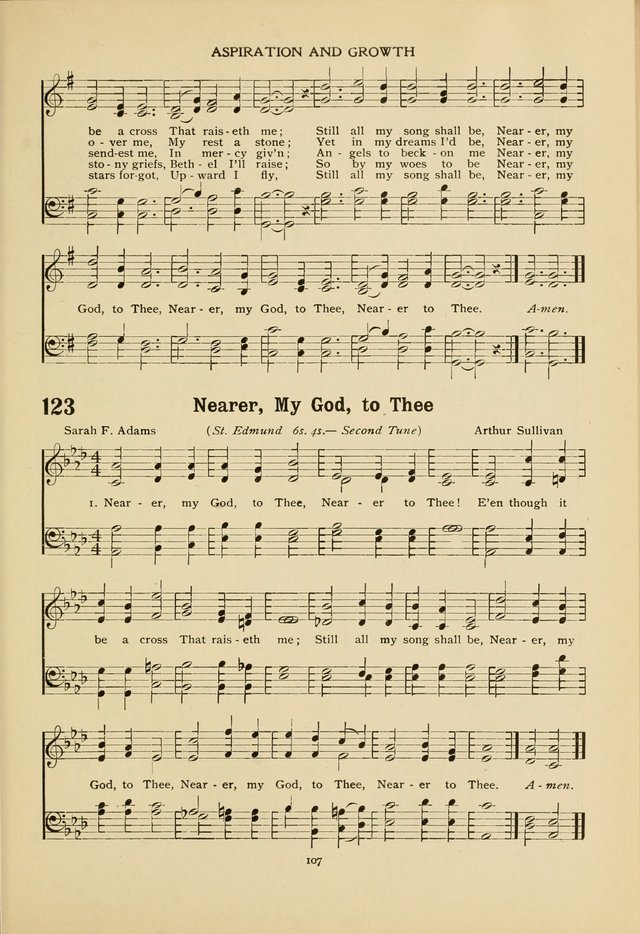 The Church School Hymnal page 107